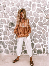 Load image into Gallery viewer, Saba Harem Pant White
