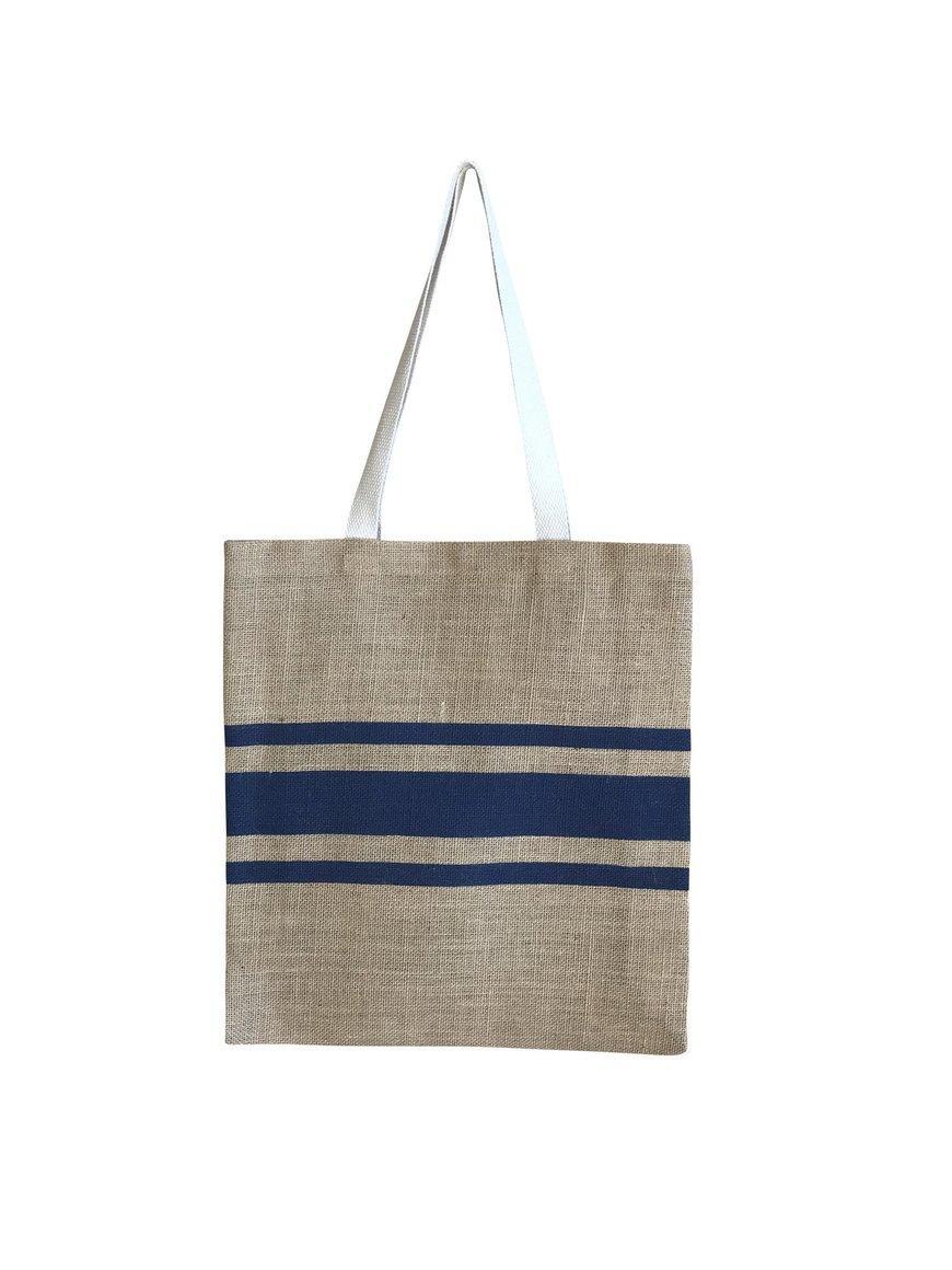 Striped for Success Tote French - Desert to Ocean
