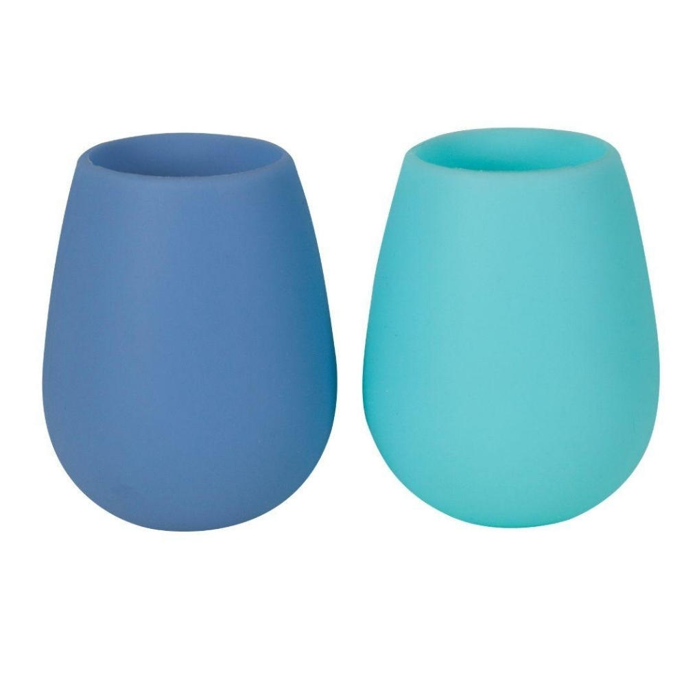 Fegg Unbreakable Silicone Tumblers Set 2 - Desert to Ocean