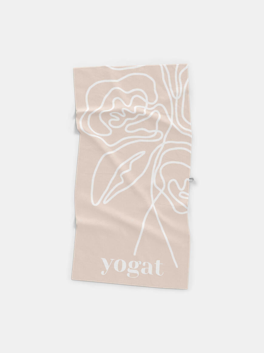 Bloom Again Yoga Towel - Desert to Ocean