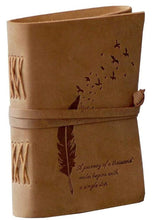 Load image into Gallery viewer, Handmade Leather Journal Journey
