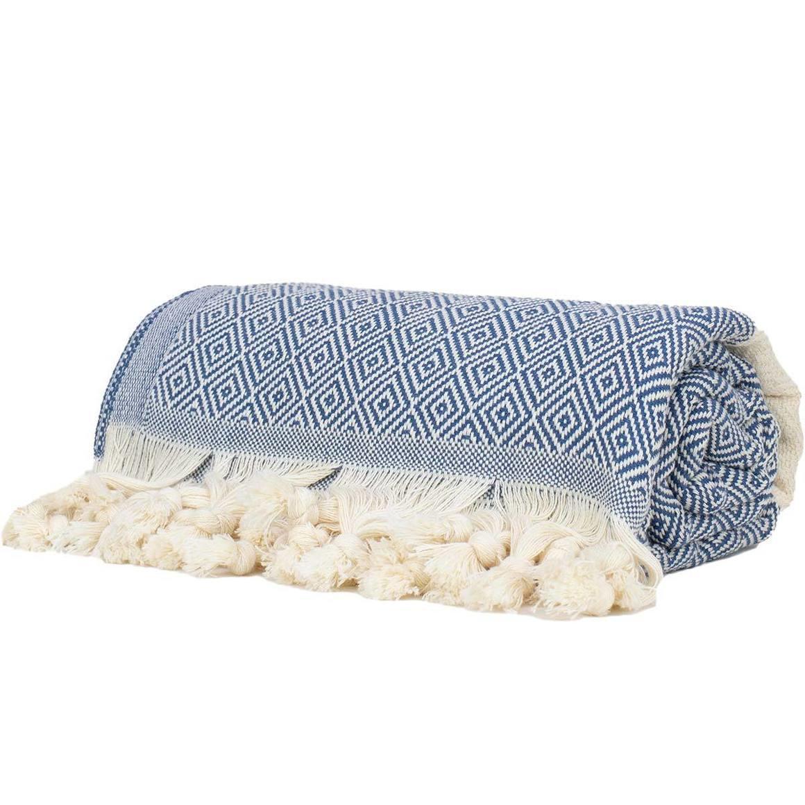 100% Cotton Turkish Beach Towel Thick - Desert to Ocean